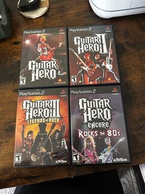 Guitar Hero PlayStation 2 Game Bundle